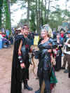 Married visitors... just walking around and enjoying the festival. (40015 bytes)