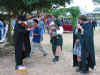 Musicians playing for all who stroll bye. (35795 bytes)